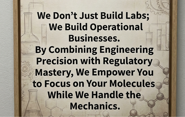 Complete, Turnkey Peptide Manufacturing Lab Builder + Staff Training