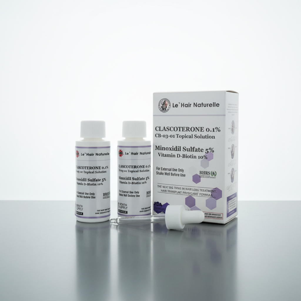 Hair Loss Treatment Advanced System 12 Dual-Action Clascoterone Minoxidil Sulphate 60ml Hair Growth Serum Solution