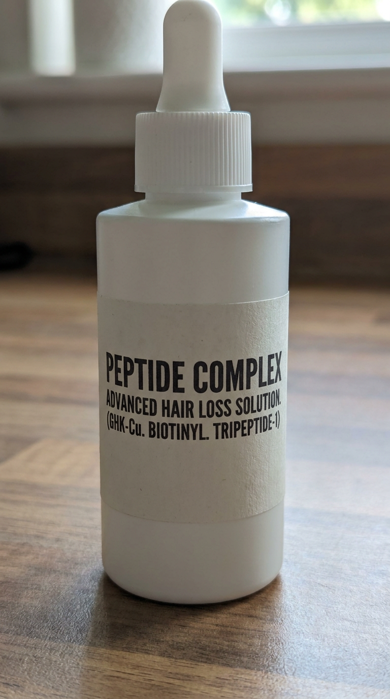Private Label Peptide Complex Solution (GHK-Cu + Biotinoyl Tripeptide-1) 5000 Units 60ml
