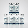 Skin Brightening Brightening Ampoule Serum 100 kits Ampoule Serum with Paeonol Glutathione Arbutin Vitamin C and Home Microneedling