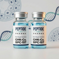 Anti Aging Skin Repair GHK-Cu and BPC-157 Peptide Serum 100 Kits Skin Repair Solution with Microdermal Roller