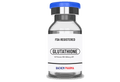 Glutathione GSH skin whitening peptide with Vitamin B12, FDA registered pharmaceutical vial