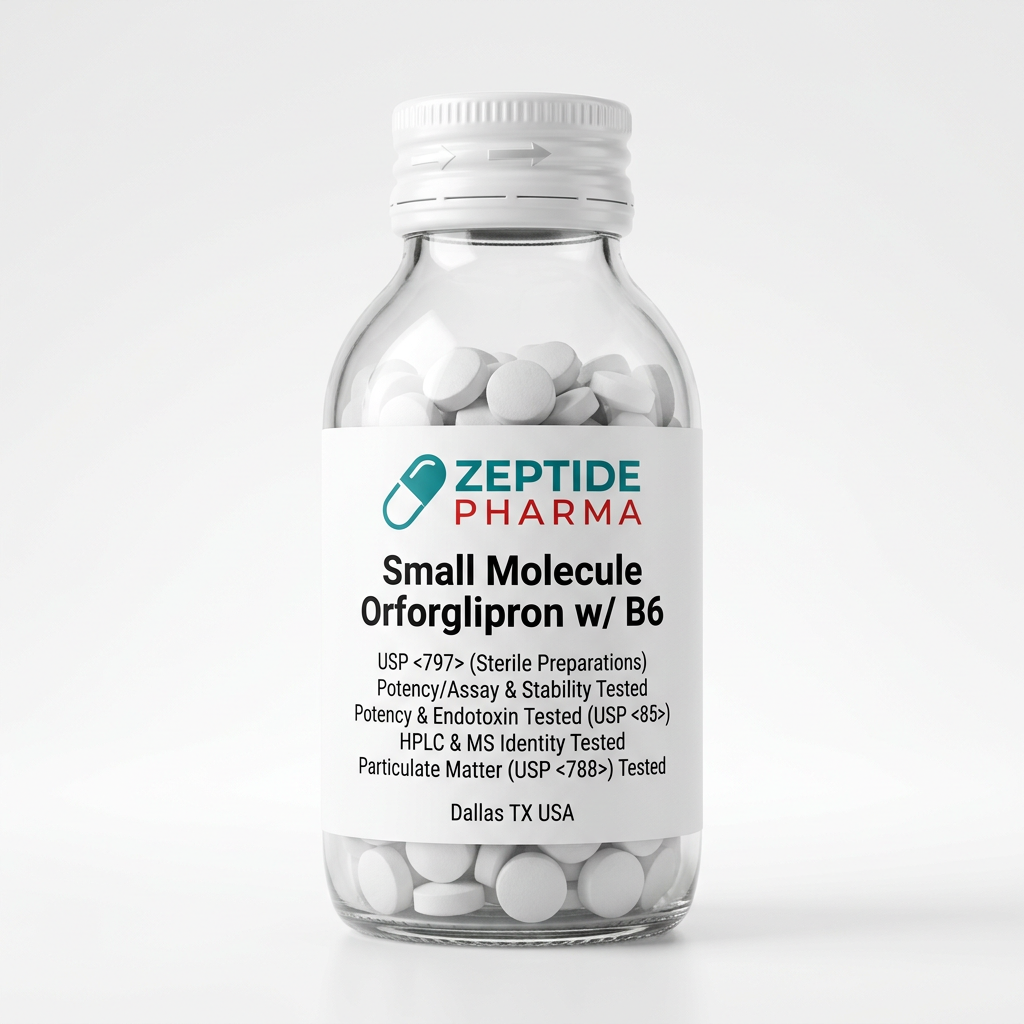 Private Label Small Molecule Weight Management Advanced Oral Peptide Fast-Melt & ODT Technology 500 of 60cts