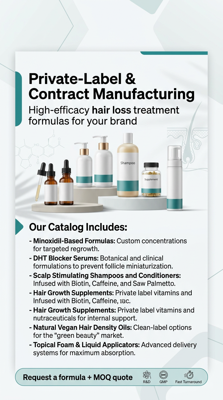 Private Label Hair Loss Product Manufacturing-Customize Your Formula
