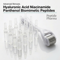 Anti Aging Bio-Repair Kit 100 Packs of Biomimetic Peptide & Hydration Microneedling Ampoules