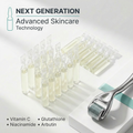 Skin Brightening 100 Kits of Advanced Glutathione + Niacinamide Vials with Integrated Microneedling Infusion
